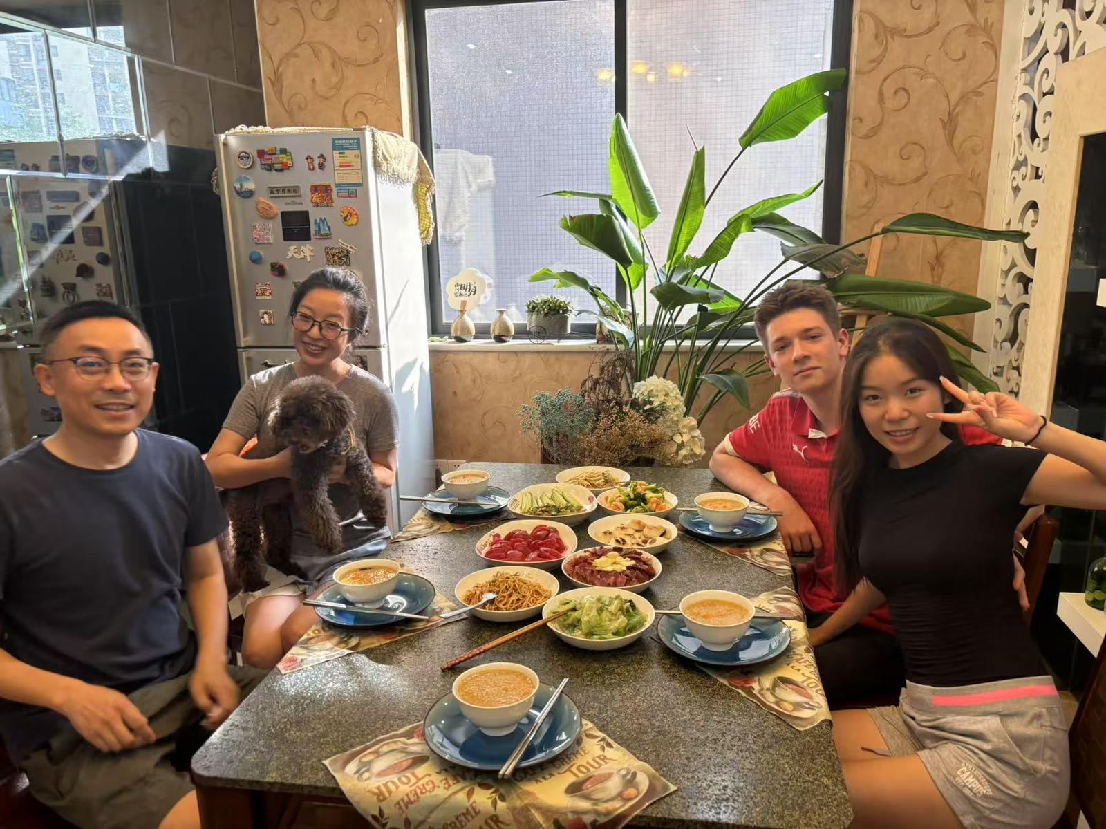 Back at home after the trip.